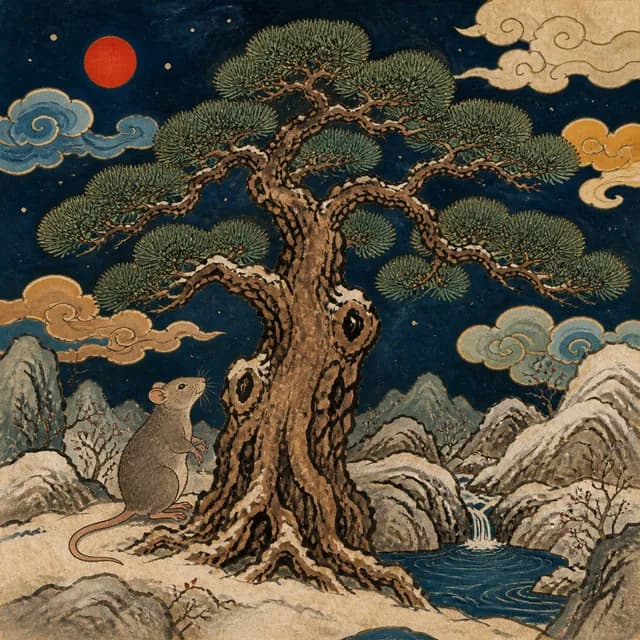 갑자일주 상징 그림