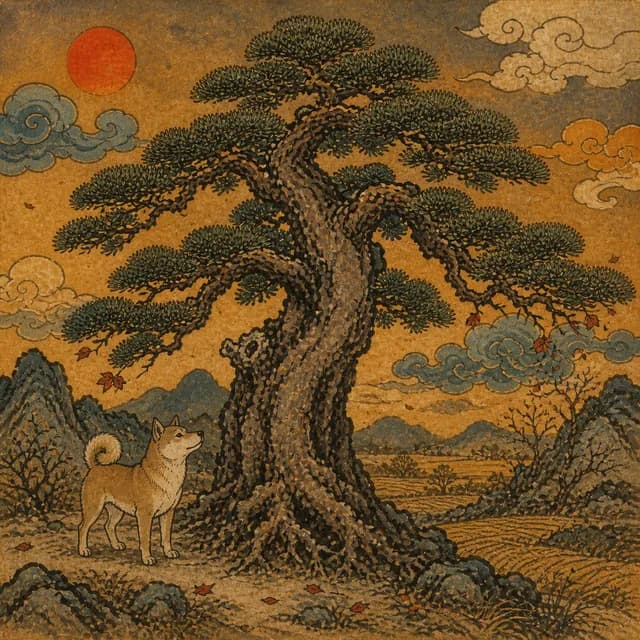 갑술일주 상징 그림