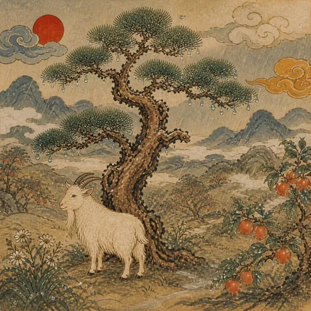 계미일주 상징 그림