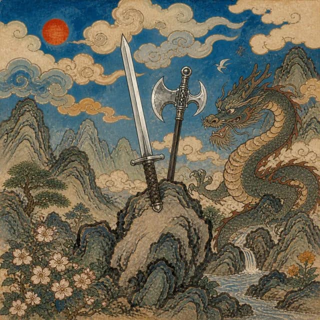 경진일주 상징 그림