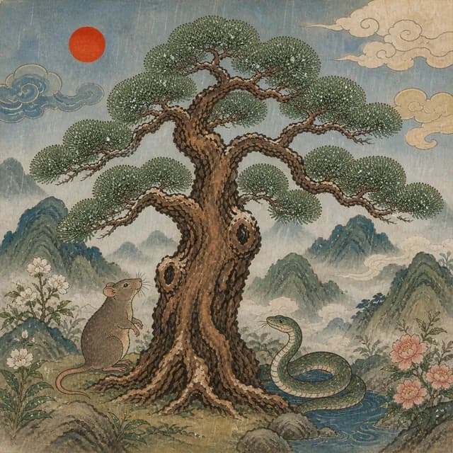 계사일주 상징 그림
