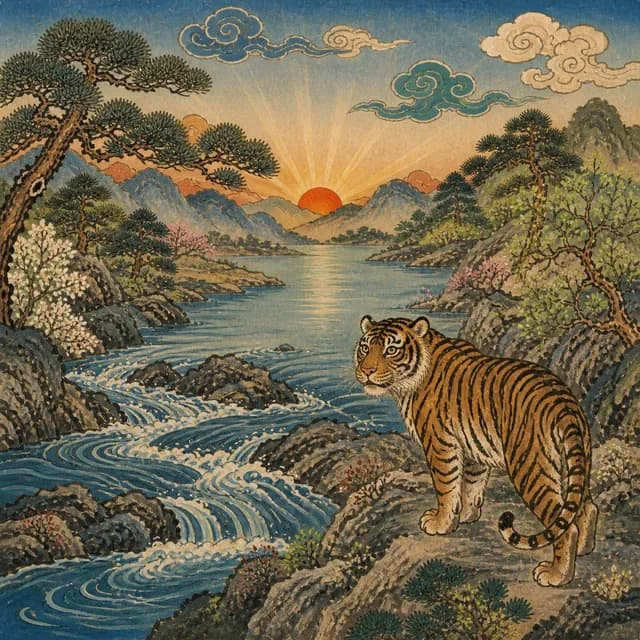 임인일주 상징 그림