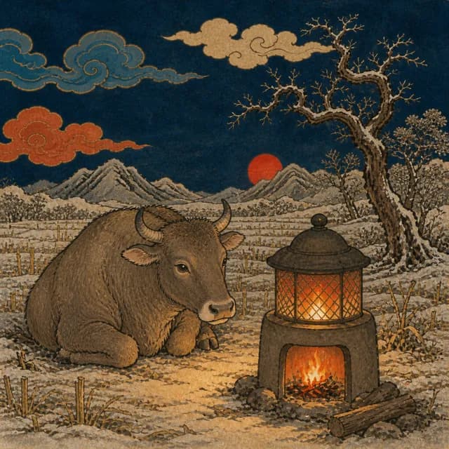 정축일주 상징 그림