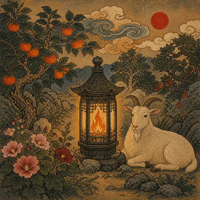정미일주 상징 그림