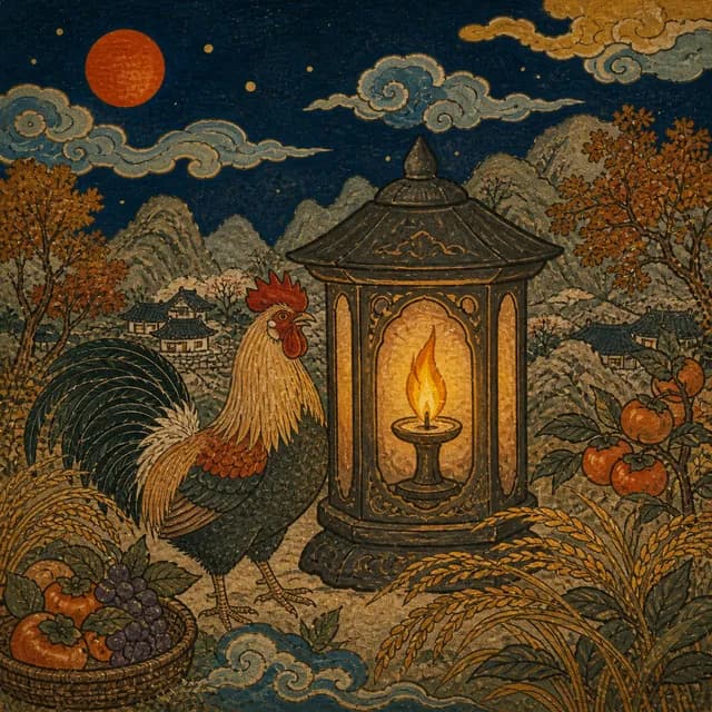 정유일주 상징 그림