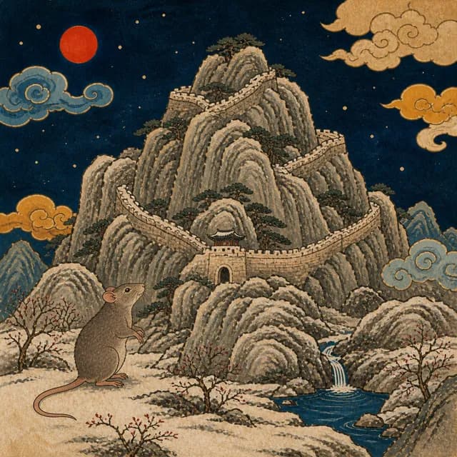 무자일주 상징 그림