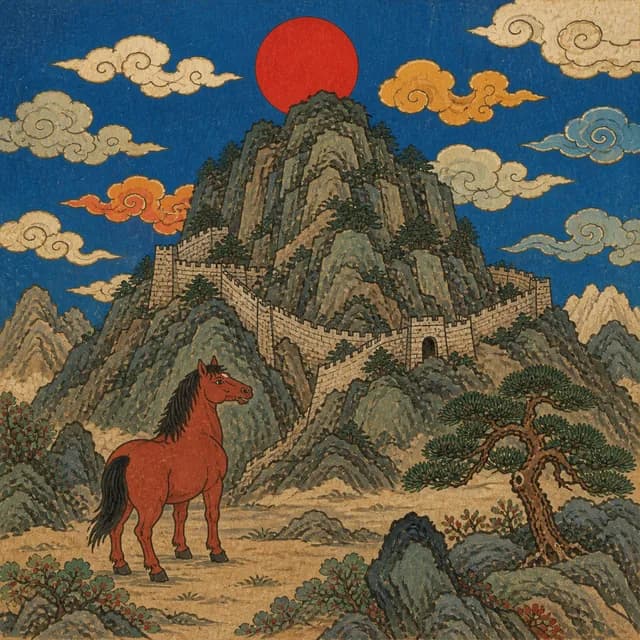 무오일주 상징 그림