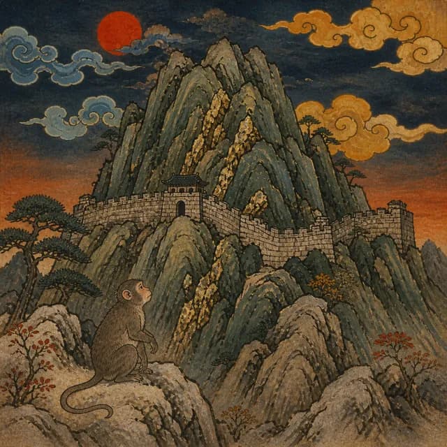 무신일주 상징 그림